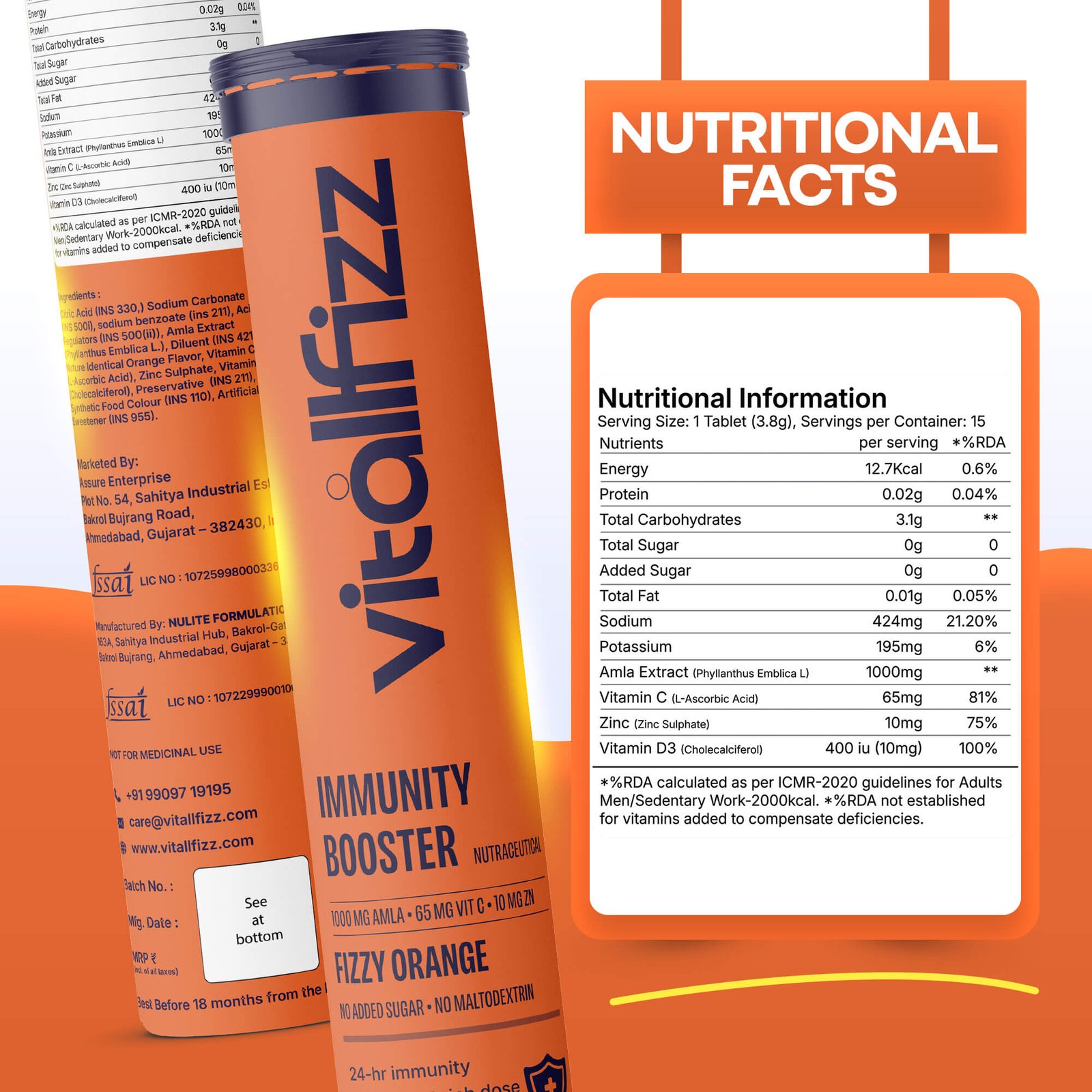 Vitamin C | Zesty Orange Blast