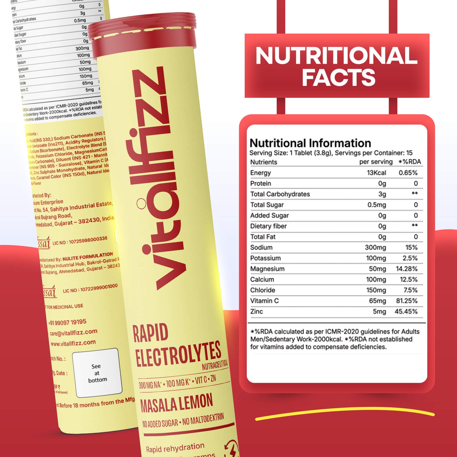 Electrolytes | Lemon Masala Twist