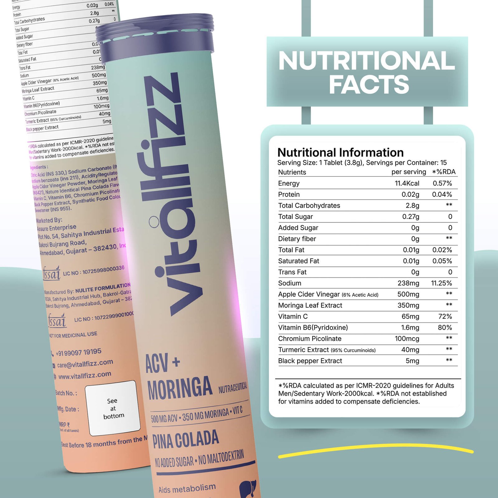 Moringa ACV | Pina Colada